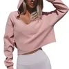 Felpe con cappuccio da donna Felpe con cappuccio da donna autunno tinta unita cappello con cappuccio sciolto maniche lunghe cardigan polsino elastico incrociato giacca con lacci per C