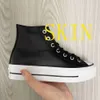 Buty konwersacji projektant Sneakers Star Canvas Buty mężczyzn Platforma Platforma grube dno swobodne buty do oczu