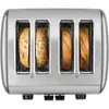 Manuel yüksek kaldırma kolu ile ekmek yapımcıları 4 dilli tost makinesi
