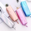 PCS Kawaii Pencil Case Prosta dziewczyna Big Zipper Estuches School Box Pencilase Bag Office Uczeń