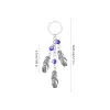 Porte-clés Longes L Turc Bleu Mauvais Oeil Porte-clés Artisanat Pendentif En Métal Avec Porte-clés Suspendus Ornement Bijoux Accessoires Pour Hommes Ammd7