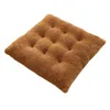 Travesseiro Elasticidade-Reforçada Assento Pelúcia Super Macio Protetor Inverno Quente para Carro Escritório Cadeira Sala de Jantar