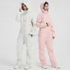 Andere sportartikelen Snowboard Jumpsuit Waterdicht skipak Winter Winddicht Waterdicht Snowboardjack Broeken Sneeuwwandelkleding Dames Snowsuit HKD231106