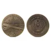 Arts and Crafts Ounce Coin Bronze Antique commemorative coin Seal