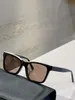 Gafas de sol de diseñador de canal negro, gafas de marca de lujo retro clásicas a la moda, diseño de moda para mujer