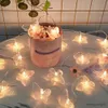 Decorazioni natalizie 1,5 m Farfalla viola Lucine Matrimonio Brithday Luci per tende Decorazione ghirlanda R231106