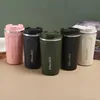 380/500ML Tazze da caffè in acciaio inossidabile 304 Bicchiere da viaggio per auto Thermos Tazze Bottiglia di isolamento sotto vuoto Latte Bere Tazze di caffè