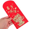 Envoltório de presente 30 pcs envelopes ano dragão vermelho envelopes dinheiro bolso lai si feng chinês 2024 pacotes de saco