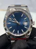 Helt ny Watch 41mm Ny utgåva 126300 Blue Jubilee Fluted Full Set Bp Automatisk mekanisk 3235 Sapphire Glass Men Watches Waterproof Original Packaging