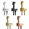 Cabeças de banho do banheiro Faucet Bidet Faucet Único água fria torneira de spray portátil Spray Sprayer higiênico de ouro 230406