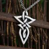 Chaînes SanLan Tribal Celtico Knot Collier en étain Bijoux irlandais