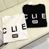 Designer heren T -shirts zwart witte plaid streep merk klassieke letters 100% katoen ademende rimpelbestendige heren en dames dezelfde stijl mode casual straat