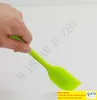 Raschietto per pastella per torta in silicone da 15 colori 21cm Accessori da cucina in silicone Spatola morbida senza soluzione di continuità per crema al burro Raschietto per cottura al forno