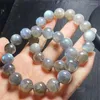 Bangle Natural Labradorite Armband Crystal Bead Healing Stone Fashion Gemstone Jewelry Gift 1st 11mm