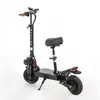 T105 King of the cabo Wolf + Scooter eléctrico de 11 pulgadas, 60V, 24AH, batería LG, velocidad máxima de 100 km/h con absorción de impacto hidráulica