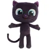 Tillverkare Partihandel 4 Designs of True and the Rainbow Kingdom Purple Cat Plush Toys Cartoon Animation Film Television Peripheral Dolls for Children's Gifts