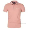 Camisetas para hombres Diseñador para hombre Polo Camisa de lujo Hugo Carta Casual Manga corta Jefes Hombres Moda Solapa suelta Media ropa Camiseta WPF0