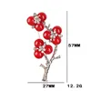 Brooches Pearl Plum Blossom Flower For Women Wedding Party Office Daily Dress Clothing Brooch Pins Jewelry Accesories