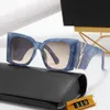 YSL Sunglasses Square Black Frame Okulary przeciwsłoneczne Kobiet Designer Luksus Man Kobiety Okulary przeciwsłoneczne Klasyczne vintage Uv400 Outdoor Oculos de Sol Ys Sun Glasss L With Box 2373