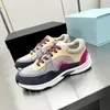 NEW Designer Luxury Running Shoes Channel Sneakers chanelse Women Lace-Up Sports Shoe Casual Trainers Classic Sneaker Woman 35-46