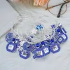 Bangle 10pcs Mistura de 65 mm de liga com encantos de strass na venda 230404