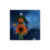 Andra festliga festförsörjningar Halloween -dekorationer som hänger spökprydnad Pumpkin St Windsock Pendant för utomhusbar Bakgrund D DHWHWHWHWHWHWHWHE