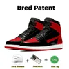 Jumpman 1 Satin Bred 1s Mens Basketball Shoes Royal Reimagined Eastside Golf Banned Hyper High Dark Mocha OG Digital Pink Walking Outdoor Trainers Sneakers