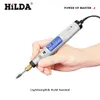 Elektrische oefening Hilda 18V gravure pen mini roterend gereedschap met slijpaccessoires set multifunction 230406