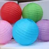 Christmas Decorations ! (5pcs/lot) 12''(30cm) Multi Color Chinese Round Paper Lanterns Led Lights For Wedding Birthday Party Balloon