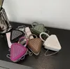 Mini çocuk çanta söğüt çivi çivili mini üçgen çantalar ebeveyn-çocuk zinciri küçük crossbody çanta ağız kırmızı zarf