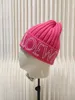 Luxury cashmere Winter knitted loewf women's designer Beanie cap Men's woollen woven thermal hat birthday gift91