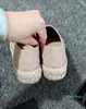 Espadrilles d'été décontractées pour femmes, demi-pantoufles de plage plates, mocassins à la mode, chaussures en toile de pêcheur à bout capuchon