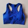 Yoga Outfit Seamless Bra Padded Sports Running Workout Clothes Ladies Gym Clothing Woman Fitness Top Activewear Solid