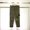 Pantaloni da uomo s Tone Classic Design Topstoney Uomo Donna Pietre Ricamato Compass Badge Basic Multi-tasca Cargo Jogger Is Land Qjjktlsj