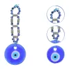 سلاسل المفاتيح Lanyards L التركية Evil Eye Blue Amet Amet Charm Charm Sweat Luck نعمة الديكور للسيارة مفتاح سلسلة Backpac Amuca