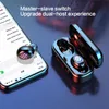 Fones de ouvido Bluetooth do TWS V5.1 V7 fones de ouvido sem fio à prova d'água para Android e iOS estéreo Sport fone de ouvido com microfone
