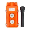 Hoist Crane Pendant Control Station Push Button Switch 4 Ways