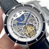 Relojes de pulsera VAC para hombres 2023 Relojes para hombre Tourbillon Tres agujas Mecánico automático Wastch Alta calidad Top Marca de lujo Correa de cuero Moda Fase lunar