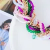 Chains Bohemian Multilayer Twine Pearl Glass Bead Bracelet Exaggerated Handwoven Twist Chain Jewelry Gifts For WomenChains