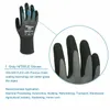 WG500 501 502 para jardinería PPE suministros de seguridad en el trabajo Guantes Wonder Grip Guante de nitrilo de trabajo flexible Chaleco de visibilidad de nylon