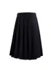 Skirts Kawaii Women's Mini Check High Waist Pleated Ski Black and White Anime Gothic Lolita Fashion Summer School Uniform Clothing 230406