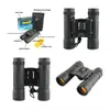 Telescope 12X30 optical red film mini binocular outdoor portable telescope, outdoor high-definition telescope