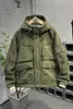 Winter Jacket Designer Coats Mens Patchwork Multi-Pocket Coat Man Trend Olly Fleece Hooded Jacket tjock toppvatten