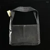 Duffel Bags 2023 KAPITAL Kountry Skull Denim Canvas Bag Men Women Quality Vintage Rib Lines Casual Backpacks Y2k