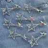 Belts Fashion Star Waist Buckle Adjustable Detachable Pants Clips Tightener For Girls Nail-free Jeans Metal Button Snaps