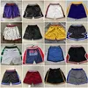 2021 Équipe de basket-ball pour hommes Pantalons de shorts cousus avec taille élastique en taille S- 2XL Mode Sport Style Shorts Mix O3105