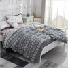 Blankets 200 230cm Cotton Three Layers Cozy Lightweight Muslin Throw Blanket For Sofa Summer Bedding Coverlet Kids Adult