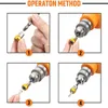 Hand Tools Screwdriver Magnetic Ring 1/4inch Universal Screw Driver Head Accessories 6.35mm Shank Anti-Corrosion Drill Bit