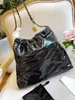 Original kvalitet på Tote Trash Shopping Bag Luxury Womens Designer Purses Channel Chain Travel Handväskor Totes äkta läder crossbody väskor stort medium liten mini