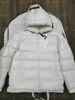 E4GJ Herr Jacke Designer Puffer Letter Coat White Windbreaker Hooded Design Varm fluffig vindtät kall långärmad mode